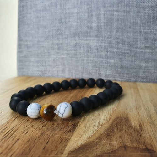Yoga Bracelet with 7 Reiki Prayer Natural Stones photo review