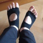 Yoga Socks Toeless Best Anti Slip Grip in 10 Colours High Quality photo review