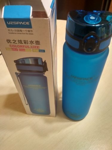 Sports Water Bottle BPA Free photo review
