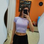 Yoga Shirts Short Sleeve Crop Top for Women 4 Fun Colour photo review
