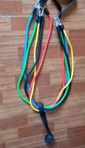 Resistance Band Set With Handle and Door Anchor (13pc) photo review