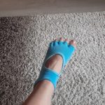 Yoga Socks Toeless Best Anti Slip Grip in 10 Colours High Quality photo review