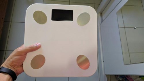Bluetooth Body Weight Smart Scale with Backlit Display photo review