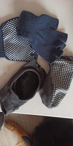 Yoga Socks Toeless Best Anti Slip Grip in 10 Colours High Quality photo review