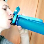 Sports Water Bottle BPA Free photo review