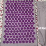 Yoga Acupressure Mat and Pillow Set 8 Fun Colour photo review