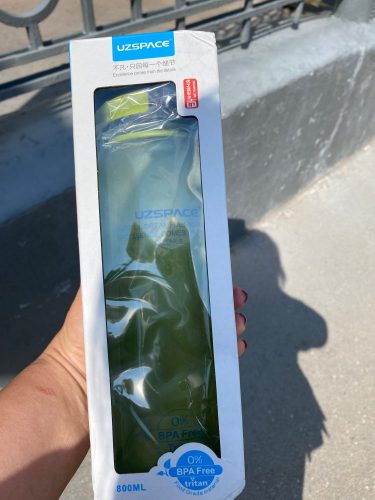 Sports Water Bottle BPA Free photo review