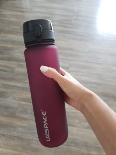 Sports Water Bottle BPA Free photo review