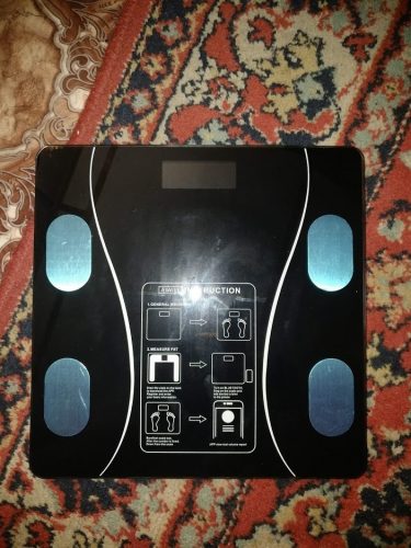 Smart Body Weight Scale With Smartphone App Bluetooth photo review