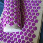 Yoga Acupressure Mat and Pillow Set 8 Fun Colour photo review