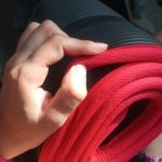 Yoga Mat Extra Thick 10 MM Non-slip with Bandages photo review