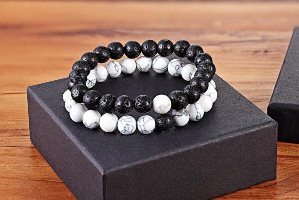 Yoga Natural Stone Beaded Bracelet for Men & Women - Yoga Beaded Bracelet - Only Fit Gear