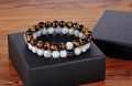 Yoga Natural Stone Beaded Bracelet for Men & Women - Yoga Beaded Bracelet - Only Fit Gear