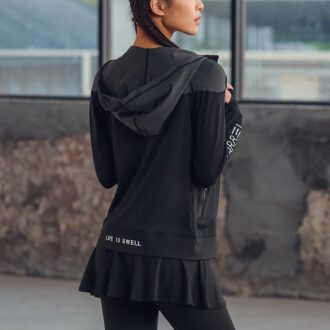 Yoga & Fitness Hooded Jacket - Yoga Jacket - Only Fit Gear