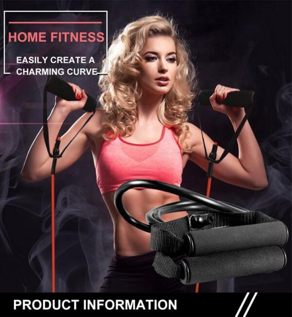 Yoga & Fitness Resistance Bands with Tensile Expander - Resistance Band - Only Fit Gear