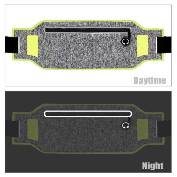 Running Waist Bag with Hidden Pouch - Wrist Wallet - Only Fit Gear