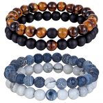 Yoga Natural Stone Beaded Bracelet for Men & Women - Yoga Beaded Bracelet - Only Fit Gear