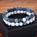 Yoga Natural Stone Beaded Bracelet for Men & Women - Yoga Beaded Bracelet - Only Fit Gear