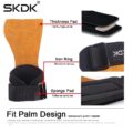 Gym & Fitness Gloves with wrist support & Grips Anti-Skid - Gym Gloves - Only Fit Gear