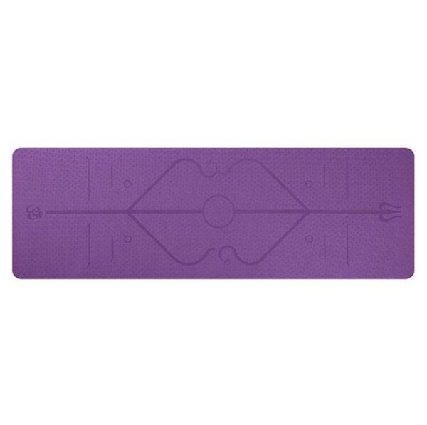 Yoga Mat with Position Lines - Yoga Mat - Only Fit Gear