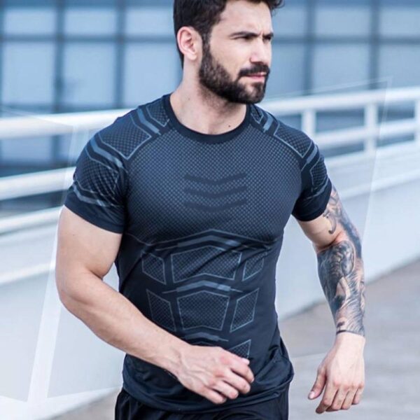 Gym & Fitness Compression T-shirt for Men - T-Shirts - Only Fit Gear