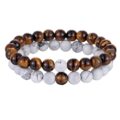 Yoga Natural Stone Beaded Bracelet for Men and Women