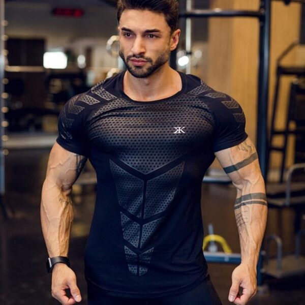 Gym and Fitness Compression T-shirt for Men