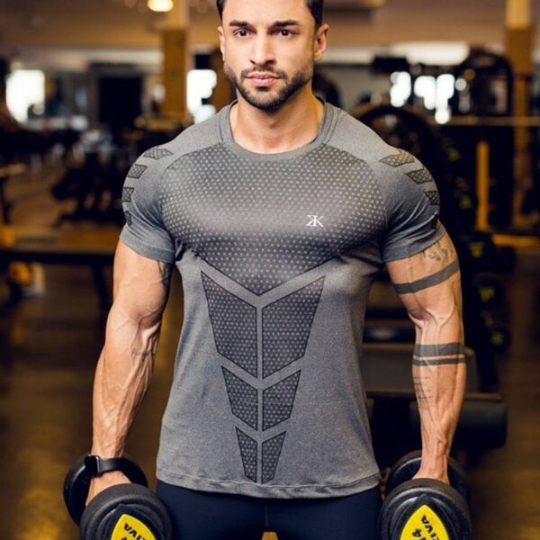 Gym and Fitness Compression T-shirt for Men