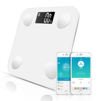 Bluetooth Body Weight Smart Scale with Backlit Display