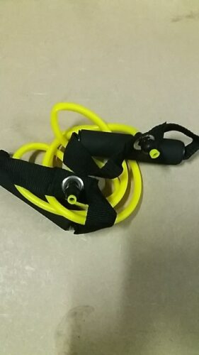 Yoga and Fitness Resistance Bands with Tensile Expander photo review