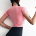 Yoga & Fitness Top Basic Scoop Neck Shirts - Yoga Top - Only Fit Gear