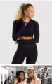 Set Leggings and Top with long sleeve for Women - Yoga Top - Only Fit Gear