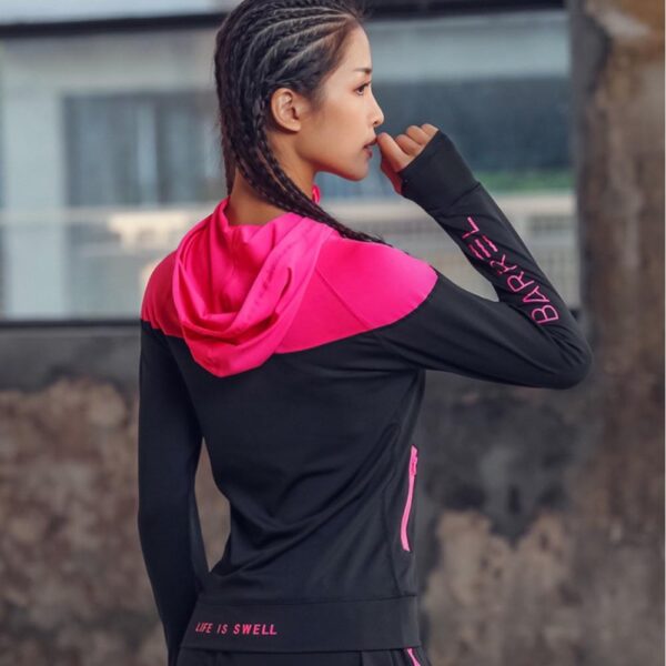 Yoga & Fitness Hooded Jacket - Yoga Jacket - Only Fit Gear