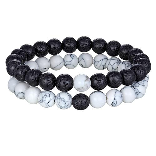 Yoga Natural Stone Beaded Bracelet for Men & Women - Yoga Beaded Bracelet - Only Fit Gear