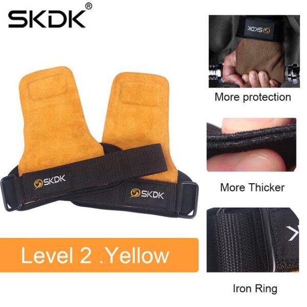 Gym & Fitness Gloves with wrist support & Grips Anti-Skid - Gym Gloves - Only Fit Gear