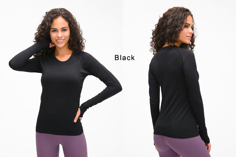 Yoga Seamless Top Super Soft Long Sleeve in 6 Fun Colour