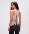 Yoga and Fitness Open Back Sleeveless Tank Tops