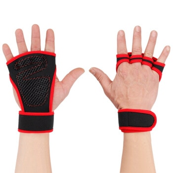 Gym and Fitness Gloves with Grips