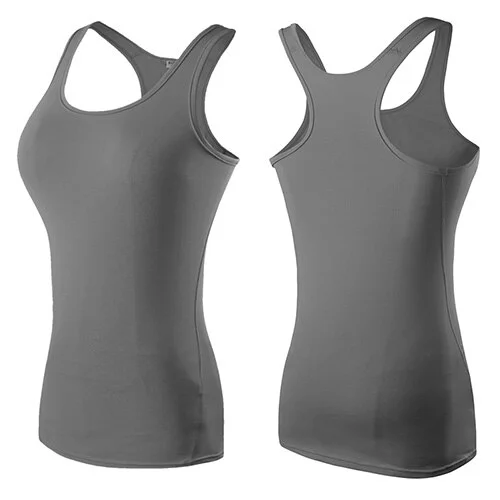 Fitness and Yoga Seamless Tops with Backless