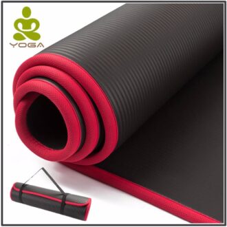 Yoga Extra Thick Non-slip Mat with Bandages