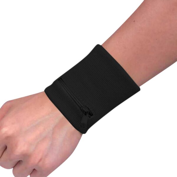 Wrist Wallet Pouch Band Zipper for running