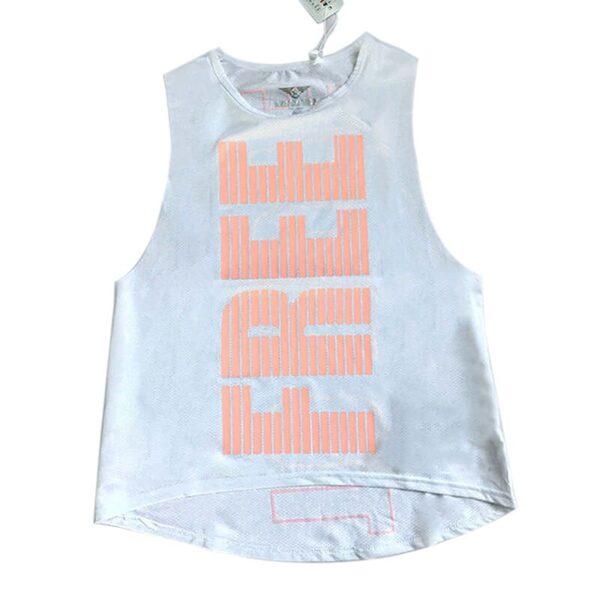 Quick-Dry Printed Breathable Yoga and Fitness Top