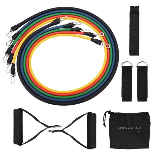 Resistance Band Set With Handle and Door Anchor